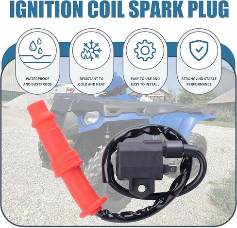ملف الإشعال شرارة التوصيل متوافق مع 2004-2013 بولاريس سبورتسمان 400 450 500 رينجر 400 500 HO EFI 4x4 6x6 ATV 3089239 in Kuwait