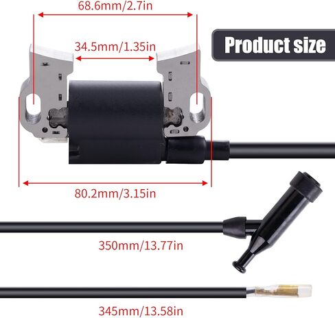 ملف الإشعال TNNR مع مجموعة قابس الإشعال متوافق مع Honda & Clones 420cc 301cc GX270 GX340 339cc 389cc 439cc Predator 420cc 5000W 6500W 7000W 8750W محرك مولد الغاز in Kuwait