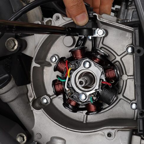 Ignition Stator Magneto 8 Coil 5 Wires Replacement for GY6 50CC 60CC 80CC ATV Scooter TAOTAO Paliden 150cc scooter in Kuwait