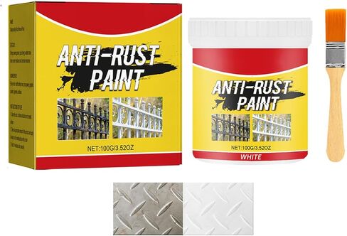 مجدد الصدأ - مزيل الصدأ للمعادن، طلاء محول لإزالة الصدأ، مزيل الصدأ المعدني ذو الأساس المائي (أحمر) in Kuwait