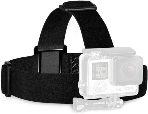 GoPro HERO12 Black CHDHX-121-CN - مجموعة ملحقات مكونة من 20 قطعة تشتمل على: بطاقة MicroSD سعة 64 جيجابايت، وإضاءة LED، وحقيبة حمل، وحزام للرأس والصدر، ومونوبود، وحامل ثلاثي القوائم، وحامل ذراع للخوذة والمزيد in Kuwait