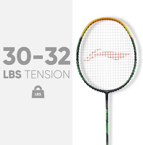 مضرب كرة الريشة Li-Ning G-Force Superlite 3600 مصنوع من ألياف الكربون مع غطاء كامل مجاني in Kuwait