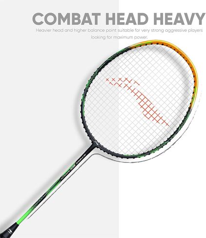 مضرب كرة الريشة Li-Ning G-Force Superlite 3600 مصنوع من ألياف الكربون مع غطاء كامل مجاني in Kuwait