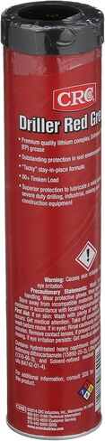 CRC Driller Red Grease Extreme Pressure Lithium Complex Grease, 14 Wt Oz, High-Temperature, Extreme Pressure, NLGI Grade 2 Grease in Saudi Arabia