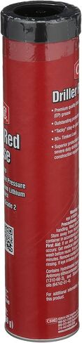 CRC Driller Red Grease Extreme Pressure Lithium Complex Grease, 14 Wt Oz, High-Temperature, Extreme Pressure, NLGI Grade 2 Grease in Saudi Arabia