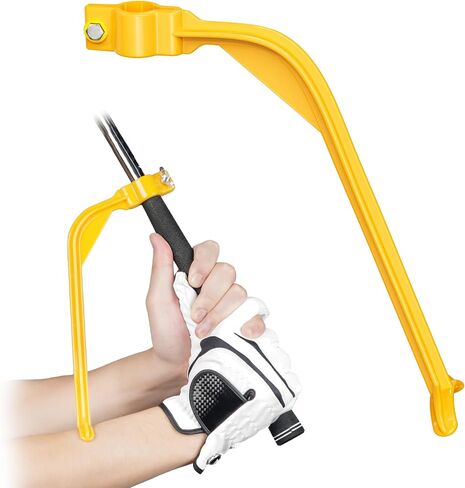 GreenHaven Golf Swing Training Aid Swing Correcting Trainer Tool for Golfers Beginners Arm Elbow Posture Teaching Accessory for Golf Club Practice in Saudi Arabia