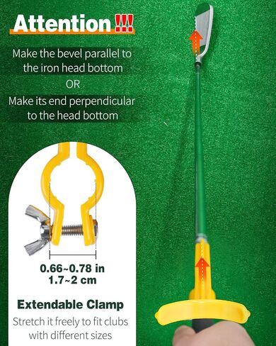 GreenHaven Golf Swing Training Aid Swing Correcting Trainer Tool for Golfers Beginners Arm Elbow Posture Teaching Accessory for Golf Club Practice in Saudi Arabia
