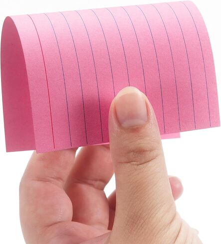 Tamaki Colored Index Cards 3 X 5, Flash Cards Ruled Note Cards for School, 200 Count, Home and Office Flash Cards for studying in Saudi Arabia