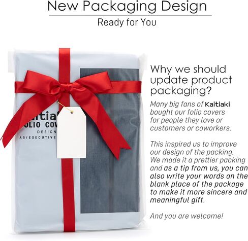 Folio Cover Compatible with Rocketbook Fusion, Everlast, Wave, Multi Organizer with Pen Loop, Zipper Pocket, Business Card Holder, Waterproof Fabric, Executive Size, Black in Kuwait