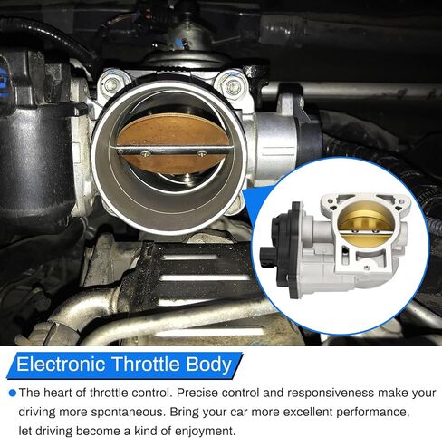 977-161 جسم الخانق الإلكتروني المتوافق مع Chevy Silverado المتوافق مع Buiick المتوافق مع Cadillac Escalade المتوافق مع GMC Envoy Yukon استبدال 12570800,12679525,217-2293,977-307 in Kuwait