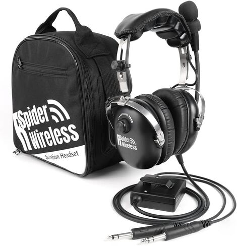 سماعة رأس ANR للطيران مع خاصية تقليل الضوضاء النشطة، ومدخل موسيقى MP3، ومفتاح أحادي/ستيريو، ومقابس GA المزدوجة، وتتضمن حقيبة سماعة الرأس in Kuwait