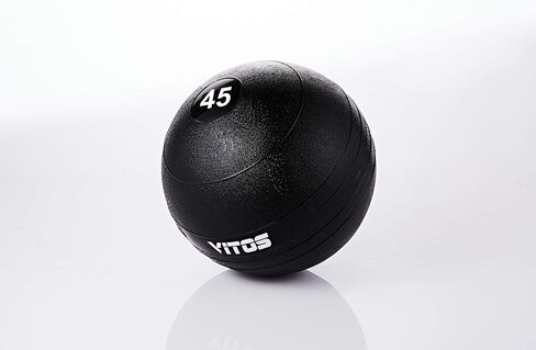 Vitos Fitness Exercise Slam Medicine Ball 10 to 100 Pounds | Durable Weighted Gym Accessory Strength Conditioning Cross Training Core Squats Lunges Spike Ball Rubber Weight Workout in Saudi Arabia