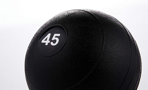 Vitos Fitness Exercise Slam Medicine Ball 10 to 100 Pounds | Durable Weighted Gym Accessory Strength Conditioning Cross Training Core Squats Lunges Spike Ball Rubber Weight Workout in Saudi Arabia