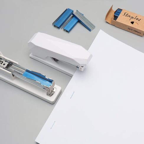 Colored Staples Set Colorful 26/6 Standard Staples for Desk Manual Stapler, 1000 Per Color, Total 6000 for Office and Study Supplies (6 Pack, Colored) in Saudi Arabia