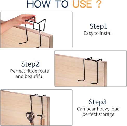 6 قطع من خطافات التعليق المزدوجة ملحقات خطاطيف معطف سوداء مقاس 3 بوصة لتقسيم الجدار الخلفي للوحة حجرة الباب، لتعليق الملابس والحقائب والقبعات والمحافظ وجيوب الملفات in Kuwait