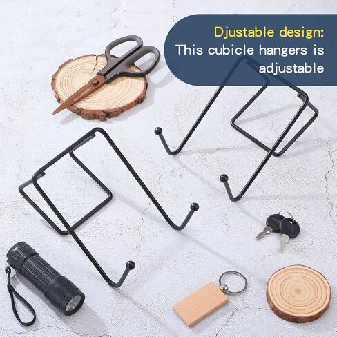 6 قطع من خطافات التعليق المزدوجة ملحقات خطاطيف معطف سوداء مقاس 3 بوصة لتقسيم الجدار الخلفي للوحة حجرة الباب، لتعليق الملابس والحقائب والقبعات والمحافظ وجيوب الملفات in Kuwait