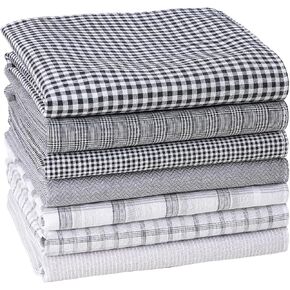 Handkerchiefs for Men, Soft Cotton Men’s Handkerchiefs, Assorted Checkered Hankies for Men, 15.7 * 15.7" 7PCS