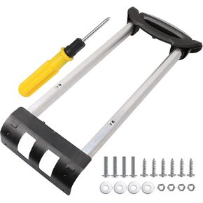 BQLZR 20 Inch Telescopic Pull Out Suitcase Handle for G002 Cloth Luggage Handle Replacement 3 Part