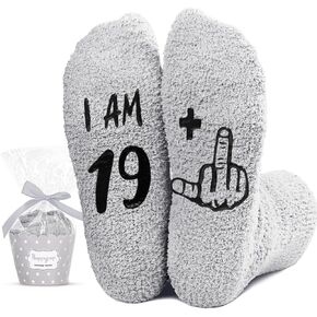 HAPPYPOP 20th Birthday Gifts Ideas for Men - Socks for 20 Year Olds, Best Gifts for 20 Year Old Man