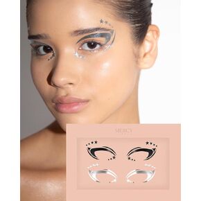 Galaxy Graphic Liner by Mercy London Costume Accessories Face Gems Jewels All In One Halloween Headpiece Stick On