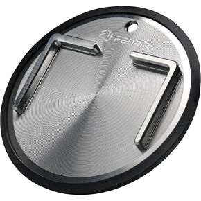 FENRIR 304 Stainless Steel Kickstand Pad Plate Support Coaster Accessory For Harley Davidson Indian Honda Yamaha Kawasaki Suzuki Triumph BMW KTM Ducati Fit Motorcycle Bike Scooter Outdoor Indoor