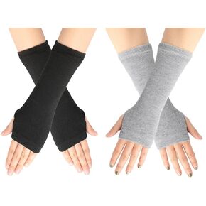 Kids Arm Warmers Gloves Girls Arm Gloves Striped And Rainbow
