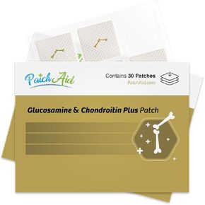 Glucosamine and Chondroitin Topical Patch by PatchAid 30-Day Supply