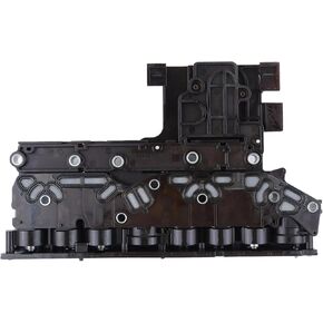 Transmission Valve Body Solenoid Module Need Programming Compatible with 2007-2018 Ford Edge Explorer Connect Flex Lincoln MKS MKT MKX MKZ AA5P-7Z369-AA DA8P7G391AA DA8P7G391AB 6F50