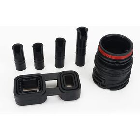 ZF 6HP19 6HP21 6pcs Valve Body to case Sleeve Seal kit Mechatronic Kit Compatible With 1 3 5 SERIES X3 X5 Z4 A4 A6 A8 Q7 S4