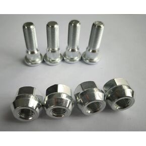 Front Wheel Studs & Lug Nuts # 85-1035 Replacement for 2003-2014 Suzuki QuadSport LTZ400 LTZ250, 04-08 Arctic Cat 400 DVX ATV