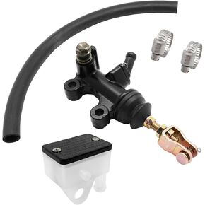 M MATI Rear Brake Master Cylinder Assy for Honda ATC350 ATC350X 1985-1986 43500-HA5-671 43500-HA5-006 43500-HA5-016