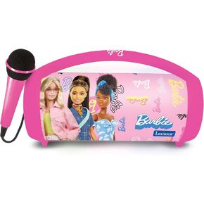 Lexibook iParty - Portable Bluetooth Light Speaker with Microphone, Light Effects, Karaoke, Wireless, USB, SD Card, Rechargeable Battery, Black, BTP180BKZ