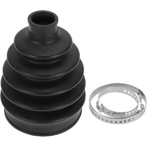 Outer CV Joint Boot Kit for Buick LaCrosse 10-16 for Cadillac SRX 10-16 Strong Durable Constant Velocity Joint Boot No.13291734 W/Clamps Rubber 1 Set