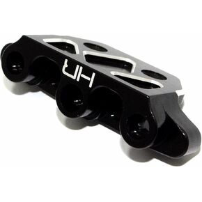 Hot Racing LCF09A01 Aluminum Rear Hinge Pin Brace and Skid Plate - TRA