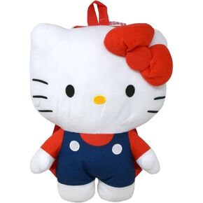 Fast Forward Kids' Plush Backpack, White, Large