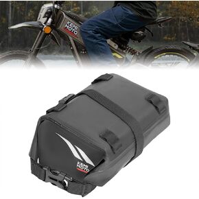 KEMIMOTO Motorcycle Rack Bag Tool Bag Waterproof Storage Bag Luggage Bag Compatible with Surron Talaria Electric Dirt Bike 1.5L