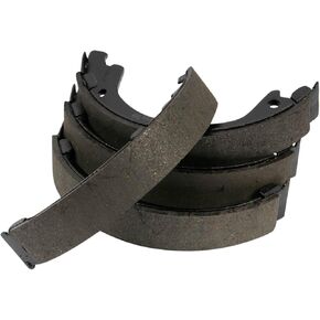 TRQ Rear Parking Brake Shoe Set Compatible with 2006-2009 Hyundai Azera 2007-2009 Santa Fe Kia Amanti 2003-2009 Sorento