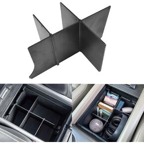 EDBETOS Armrest Divider Compatible with Honda Pilot 2016-2022 / Honda Ridgeline 2017-2023 / Honda Passport 2019-2023 Center Console Organizer Insert Accessories，Custom Design