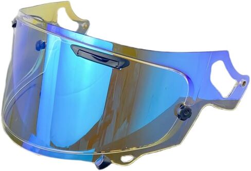 VAS-V MAX Vision Face Shield for Corsair-X, Signet-X, Quantum-X, DT-X, Defiant-X,VAS-V,Regent-X,VAS-V MAX,RX-7X,RX-7V,NEO,XD Helmets. (Revo Deep Blue-day use only) in Saudi Arabia