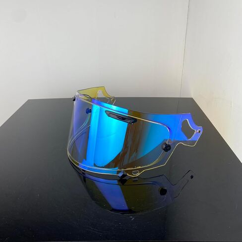 VAS-V MAX Vision Face Shield for Corsair-X, Signet-X, Quantum-X, DT-X, Defiant-X,VAS-V,Regent-X,VAS-V MAX,RX-7X,RX-7V,NEO,XD Helmets. (Revo Deep Blue-day use only) in Saudi Arabia