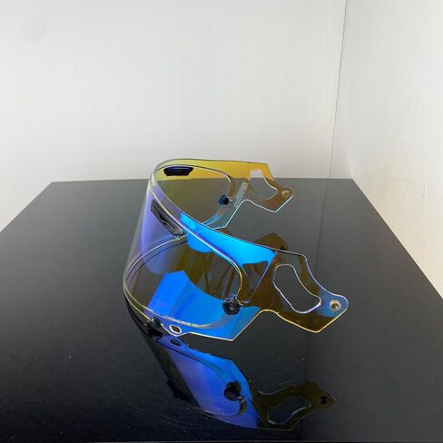 VAS-V MAX Vision Face Shield for Corsair-X, Signet-X, Quantum-X, DT-X, Defiant-X,VAS-V,Regent-X,VAS-V MAX,RX-7X,RX-7V,NEO,XD Helmets. (Revo Deep Blue-day use only) in Saudi Arabia