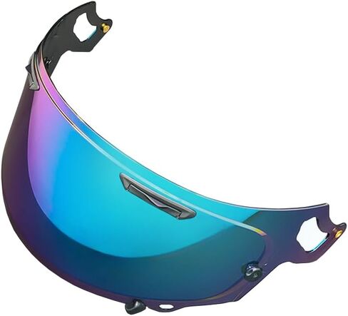 VAS-V MAX Vision Face Shield for Corsair-X, Signet-X, Quantum-X, DT-X, Defiant-X,VAS-V,Regent-X,VAS-V MAX,RX-7X,RX-7V,NEO,XD Helmets. (Revo Deep Blue-day use only) in Saudi Arabia
