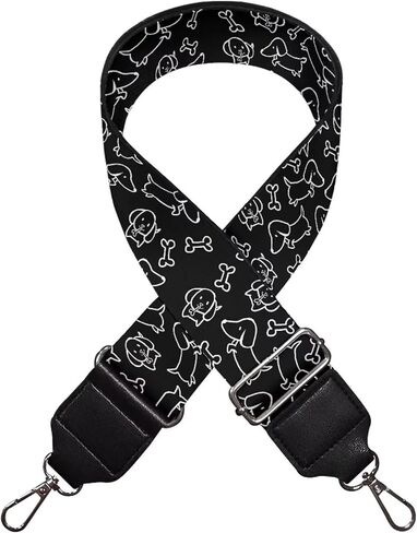 هالوين حقيبة يد حزام قماش محفظة حزام ملون الخفافيش الأسود حزام الكتف متعدد الألوان الخفافيش استبدال حزام in Kuwait