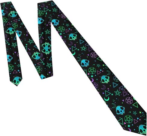 Trendy Pattern Ties For Men Novelty Funny Neckties Fashion Men's Tie For Wedding Party Business Casual Gifts in Saudi Arabia
