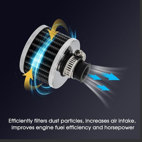 212cc Air Filter Valve Cover Breather Filter for Predator 196cc 6.5hp Coleman CT200U BT200X CT200U-EX Baja Warrior MB200 GX160 GX200 Mini Bike Go kart Performance Parts in Kuwait