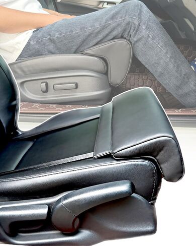 Car Seat Extender Leg Support, Upgraded Car Driver Seat Leg Support Extender - Heighten & Lengthen, Universal Car Leg Extender Pillow for Cars Buses Trains Office Home (Standard) in Saudi Arabia