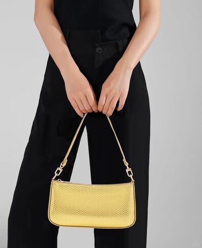 NIUEIMEE ZHOU Shoulder Bag for Women Retro Vegan Leather Classic Clutch Tote HandBags Purses with Zipper Closure in Kuwait