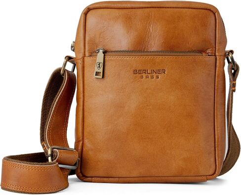 BERLINER BAGS حقيبة كتف جلدية للرجال توم، حقيبة كروس صغيرة in Kuwait