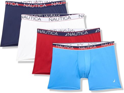 Nautica Men's 4-Pack Limited Edition Micro Boxer Briefs in Saudi Arabia