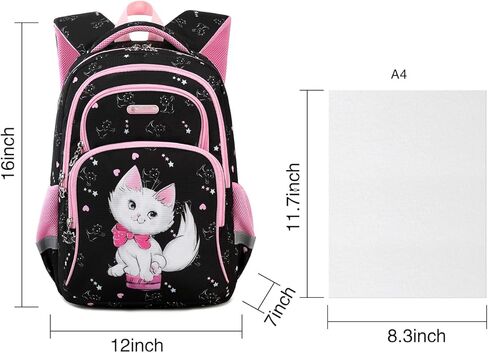 Cusangel Backpack for Boys Girls School Bookbags,Kindergarten Elementary Middle School Lightweight Waterproof Multifunctional Large Capacity for Backpack (16 inch Space Fun Prints) in Kuwait